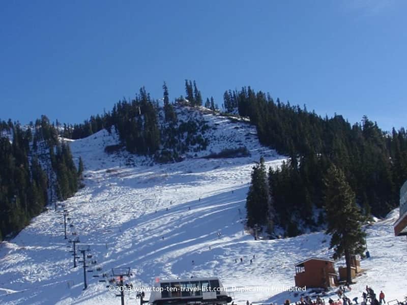 Skiing at Squaw Valley