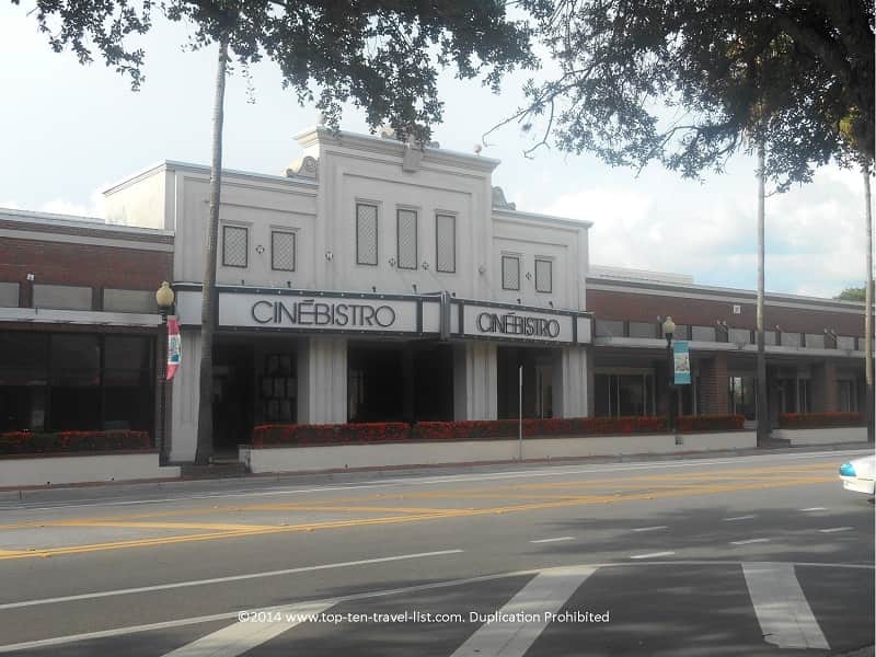 Cinebistro at Hyde Park Village in Tampa, Florida 