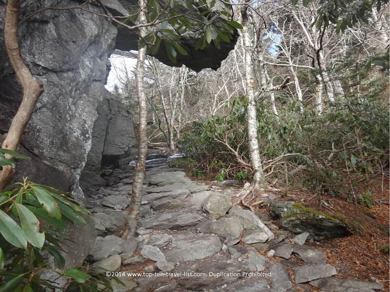 Hiking at Grandfather Mountain
