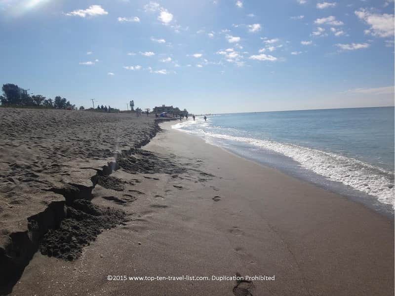 Beautiful remote Turtle Beach in Sarasota, Florida 