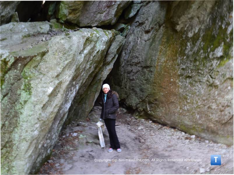 Split Rock at Grandfather Mountain