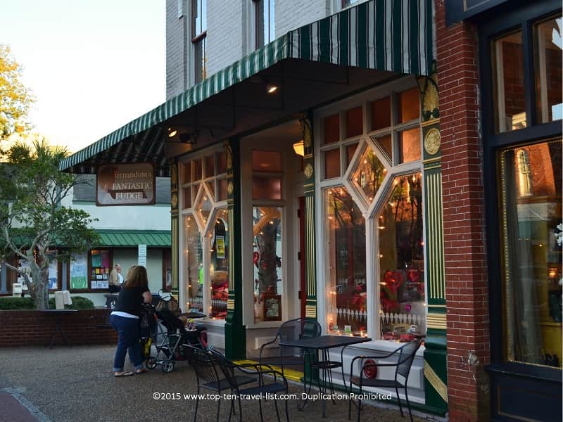 Fantastic Fudge in downtown Fernandina Beach