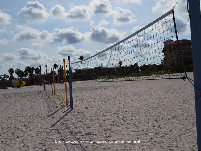 Volleyball at Treasure Island beach