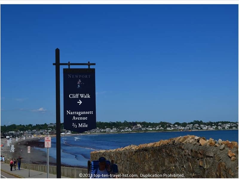 Cliffwalk in Newport, RI