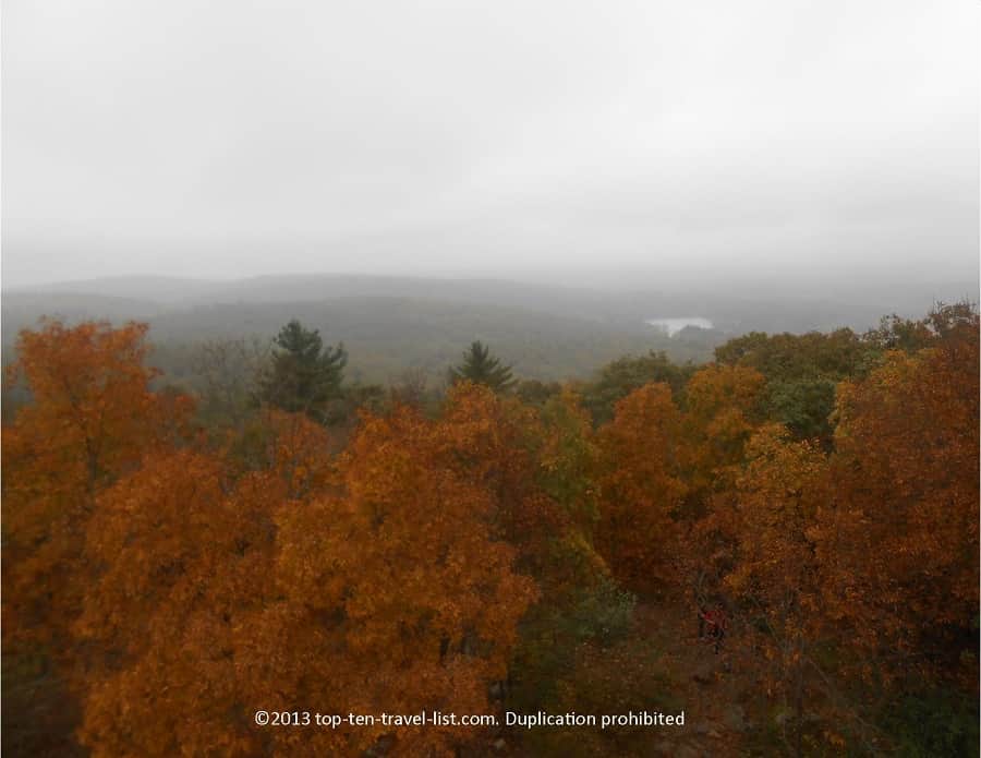 Fall colors at Blue Hills reservation