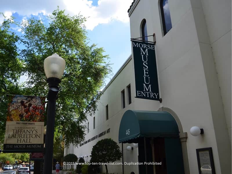 Charles Homer Morse Museum of Art in Winter Park, Florida