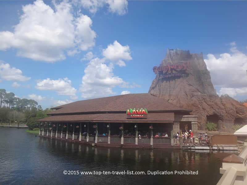 Rainforest Cafe at Disney Springs in Orlando, Florida 