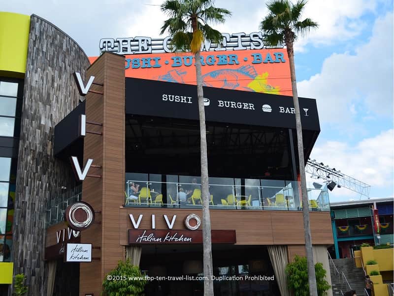Vivo Italian at Universal CityWalk in Orlando