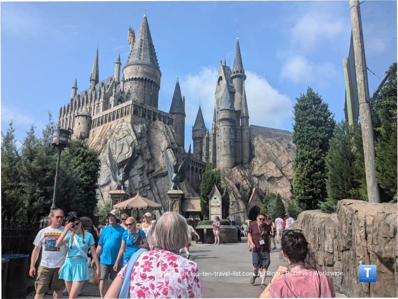 Hogwarts castle at Universal Orlando