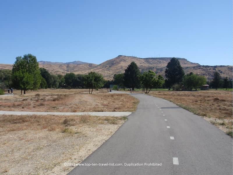 Boise Idaho Greenbelt path
