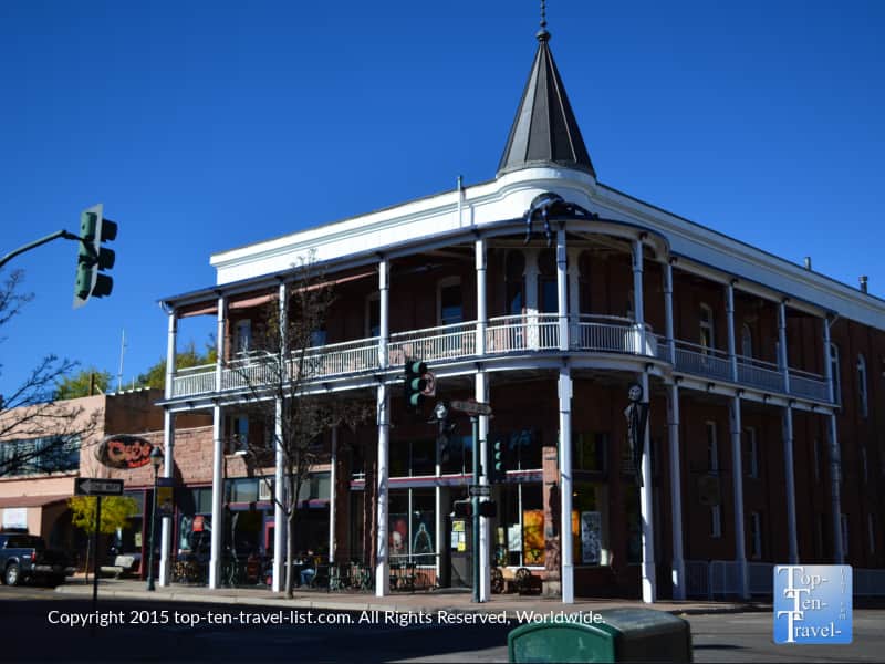 The Weatherford Hotel in downtown Flagstaff