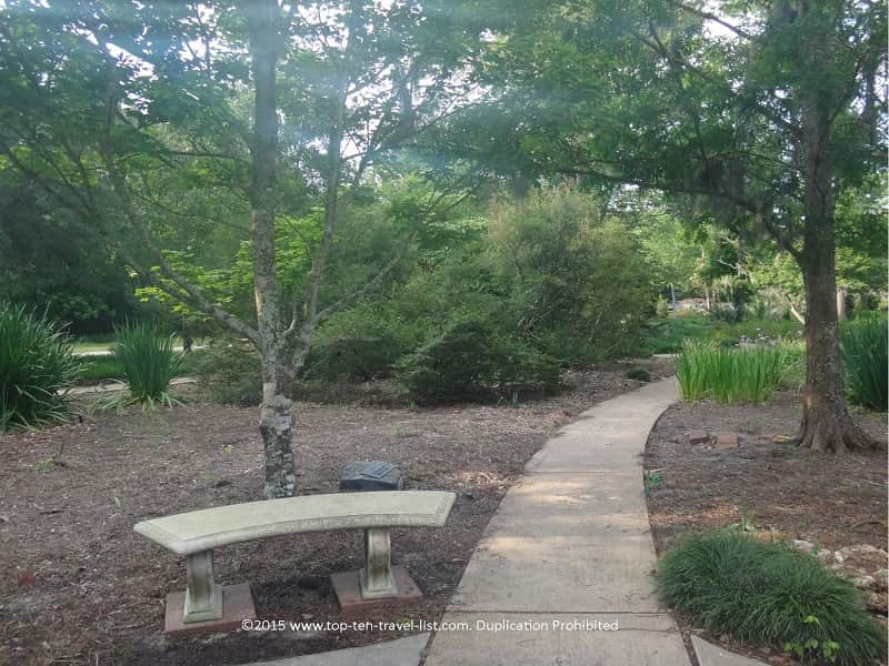 Walking trail at Beaumont Botanical Garden 