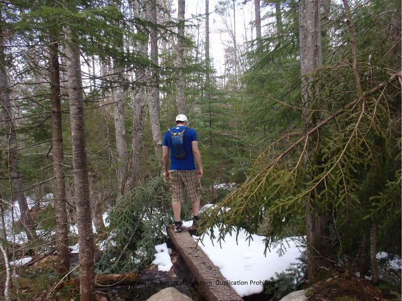 Winter hike in the White Mountains