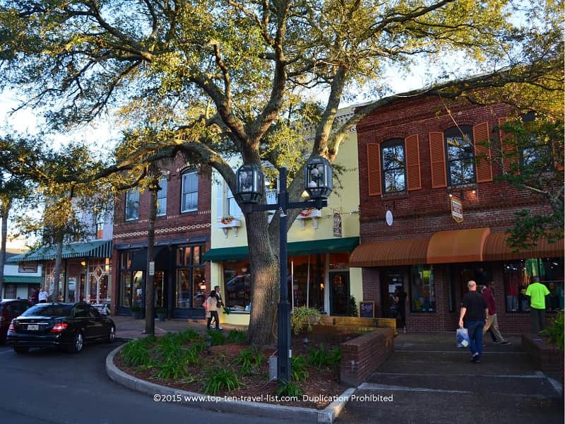 Beautiful downtown Fernandina Beach, Florida