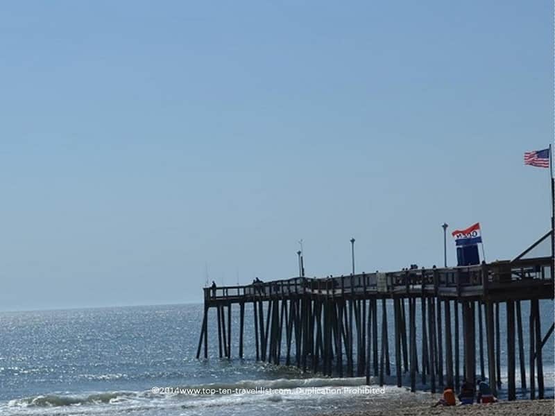 The pier in Ocean City, Maryland 