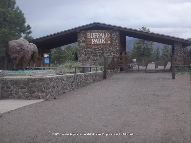 Entrance to Buffalo Park in Flagstaff