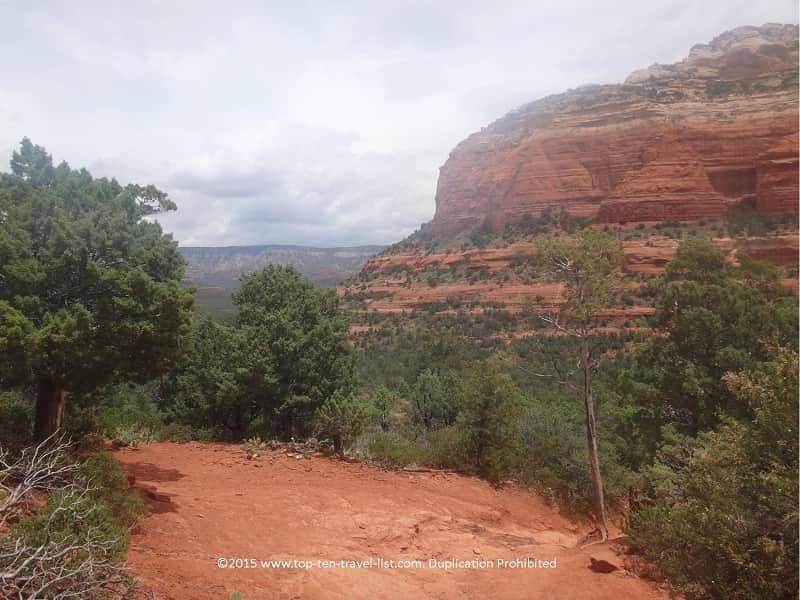 Red rock vista along the Chuck wagon trail in Sedona 