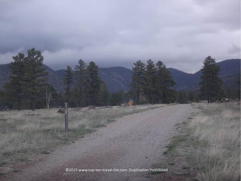 Stormy clouds at Buffalo Park in Flagstaff
