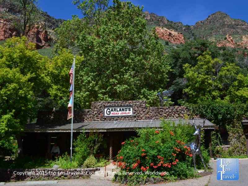 Garlands Indian jewelry on Oak Creek Canyon drive