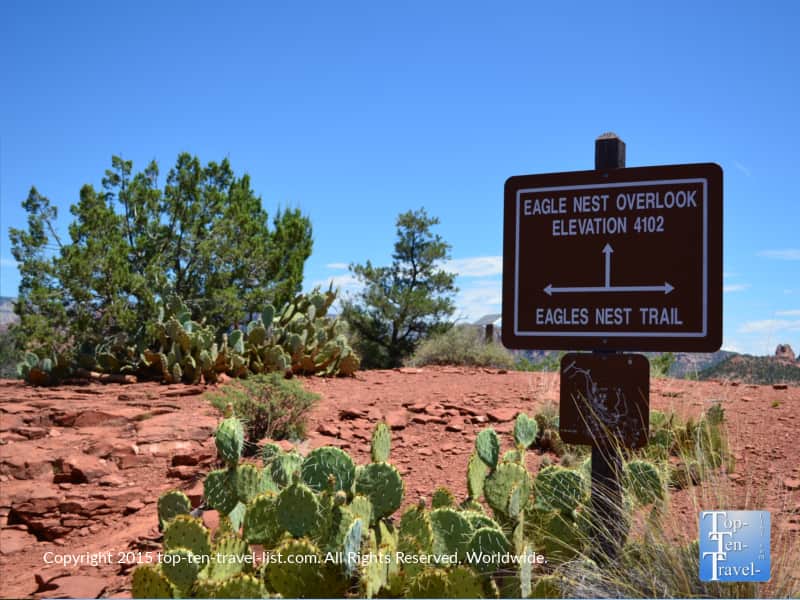 Eagle's Nest overlook at Red Rock State Park in Sedona