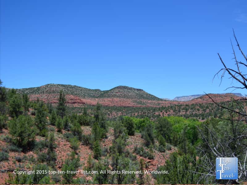 Pretty mountain views at Red Rock State Park in Sedona