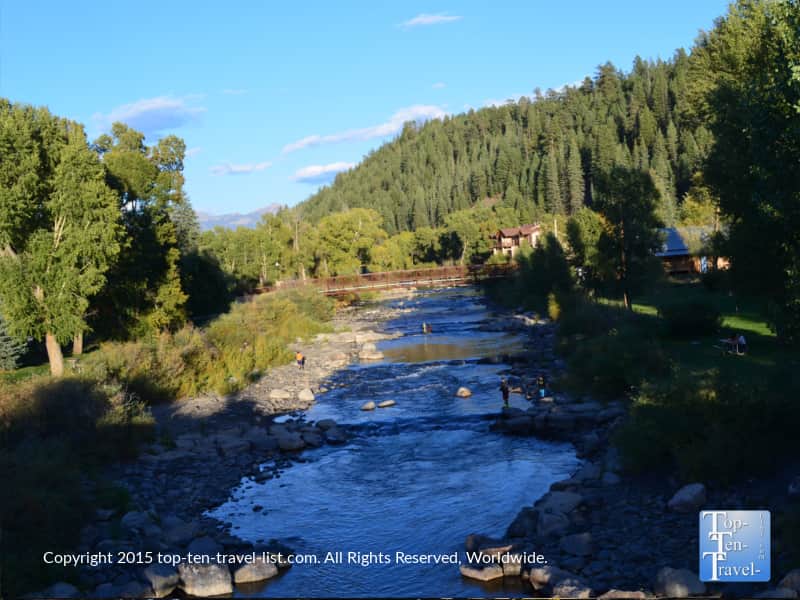 San Juan River in Pagosa Springs