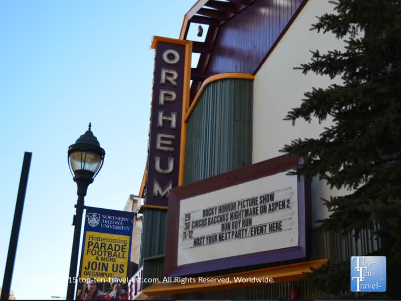 The Orpheum Theater in Flagstaff