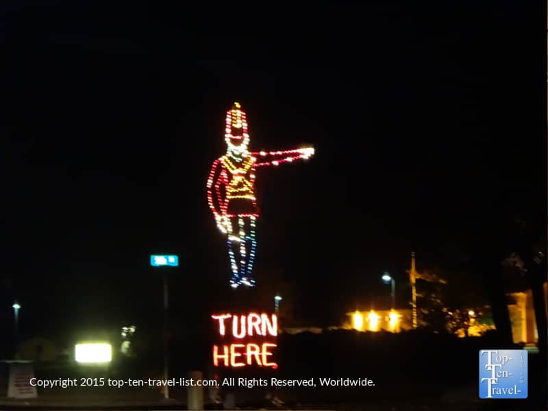 Valley of Lights soldier display in Prescott
