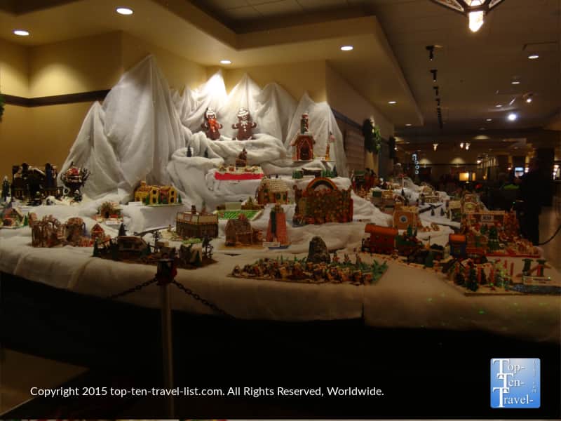 World's Largest Gingerbread Village in Prescott, Arizona