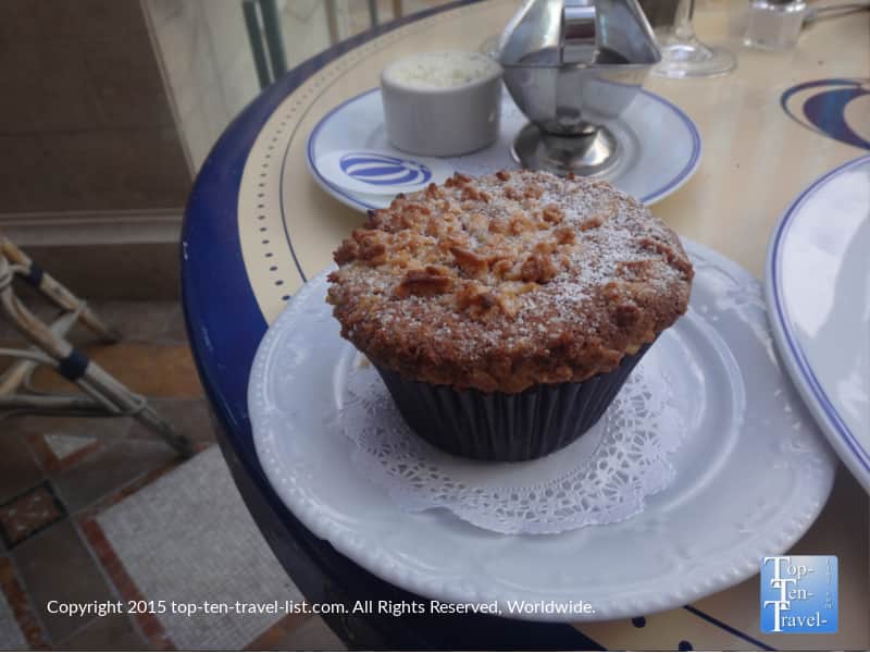 Blueberry Muffin at Bouchon at The Venetian