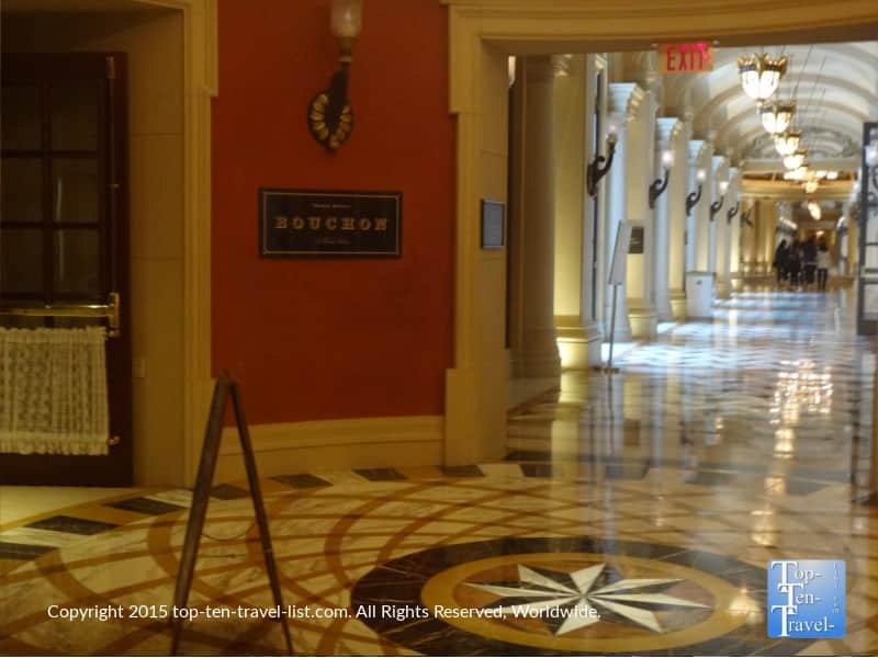 Bouchon at The Venetian Hotel in Las Vegas, Nevada