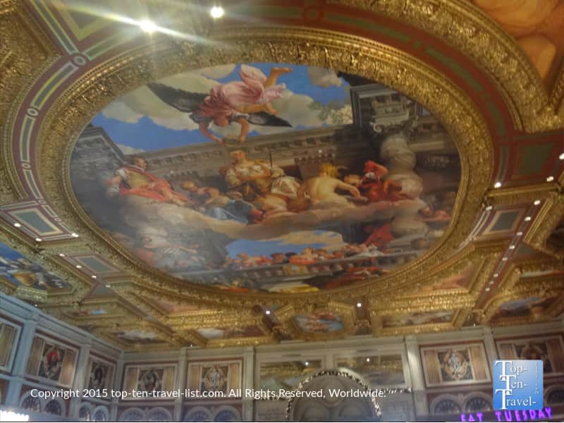 Sistine Chapel inspired ceiling at The Venetian in Las Vegas, Nevada