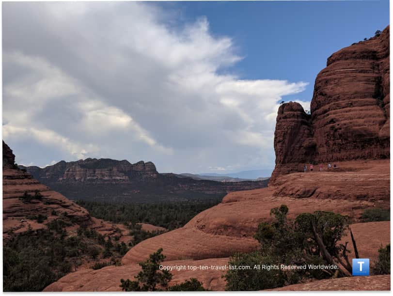 Incredible red rock overlook on the Little Horse trail in Sedona