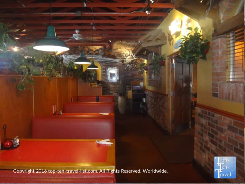 Colorful dining room of Salsa Brava in Flagstaff