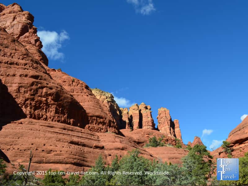 Pretty red rock view along the Little Horse Trail in Sedona