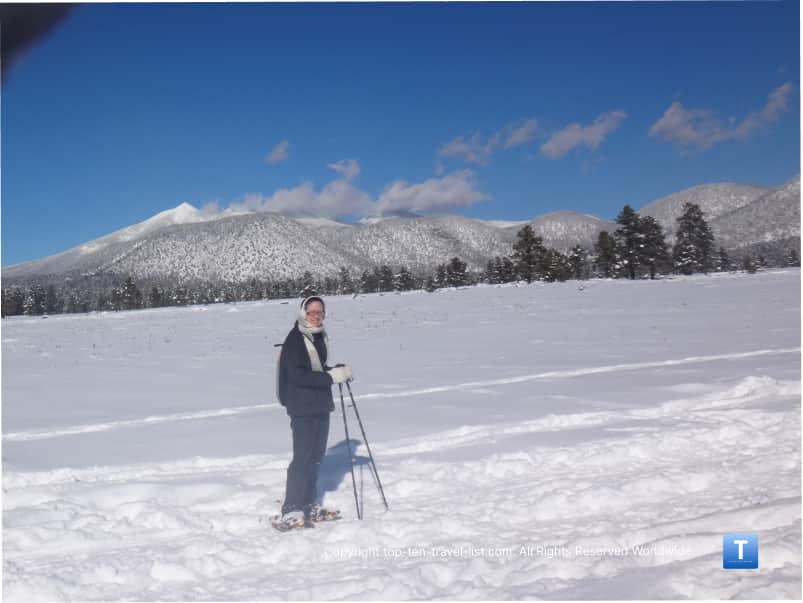 Winter mountain views at Buffalo Park