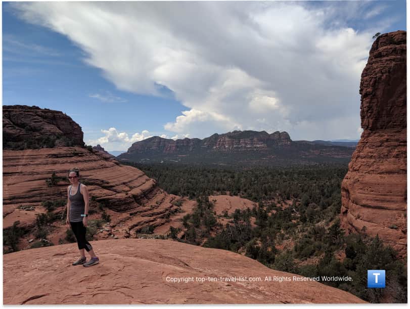 Chicken Point overlook in Sedona 
