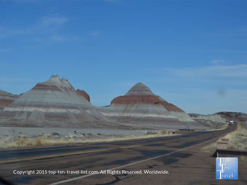 Painted Desert scenery in Arizona