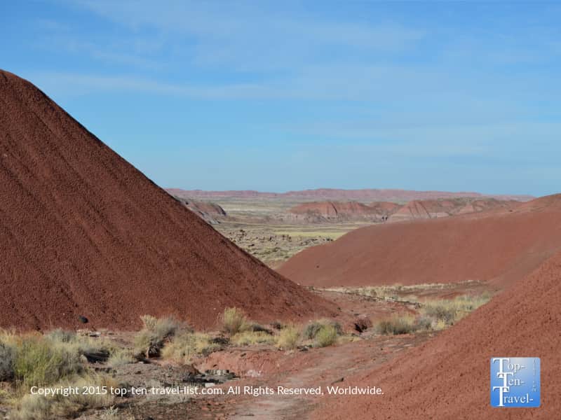 Hiking the Petrified National Forest in Arizona