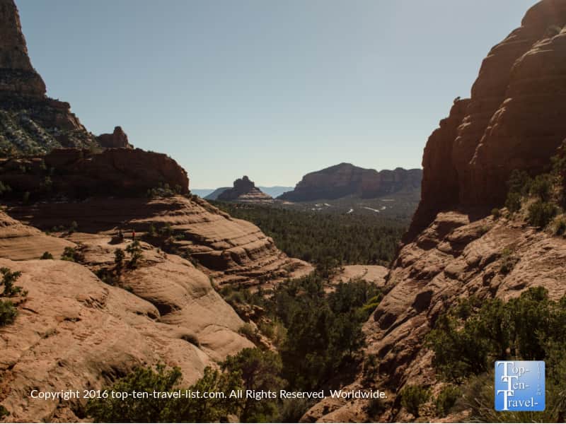 Views from Chicken Point along the Sedona, Arizona Broken Arrow Trail