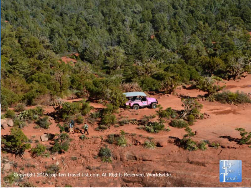 Pink Jeep Tour in Sedona, Arizona - the Broken Arrow Trail