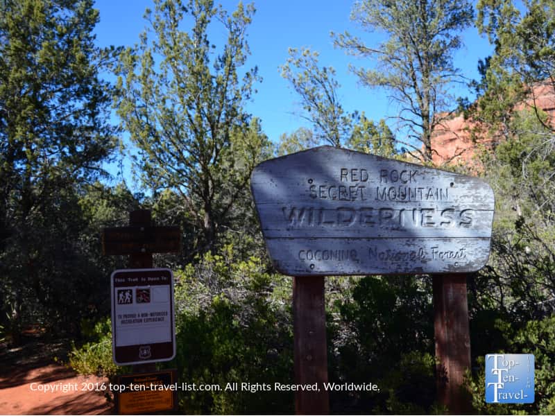 Red Rock Secret Mountain Wilderness The Boynton Canyon Trail in Sedona 