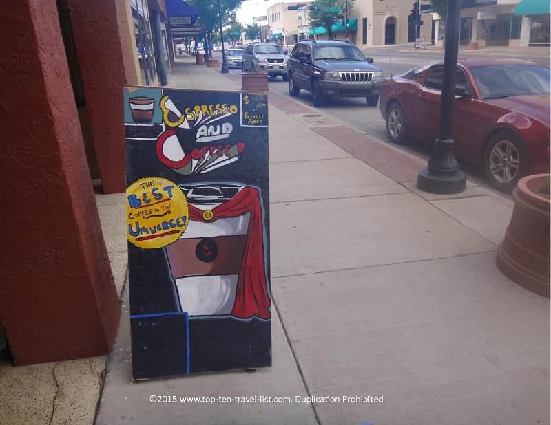 Stellar Coffee in Roswell, New Mexico