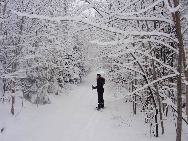 Snowshoeing in New Hampshire's White Mountains