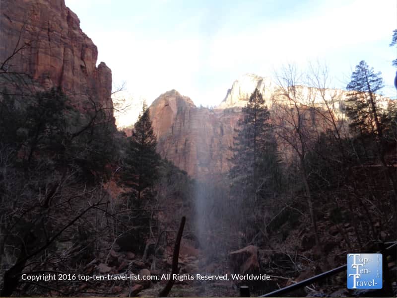 Lower Emerald Pools trail at Zion National park