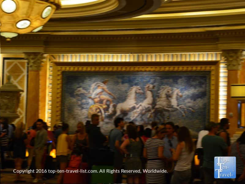 Buffet line in Vegas