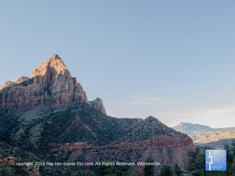 Views of Watchman Tower at Zion
