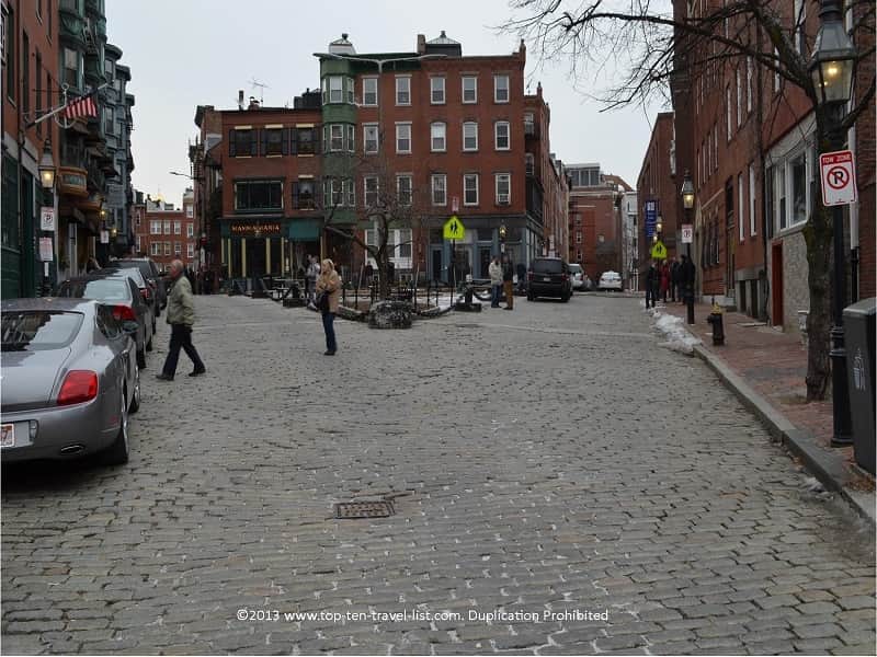 Boston's North End neighborhood