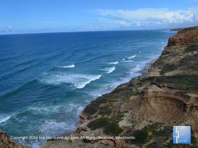 Amazing views of the coast to Torrey Pines in La Jolla