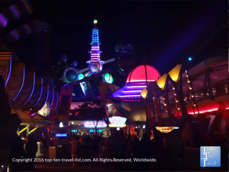 Astro Orbiter at Disney's Magic Kingdom in Orlando Florida